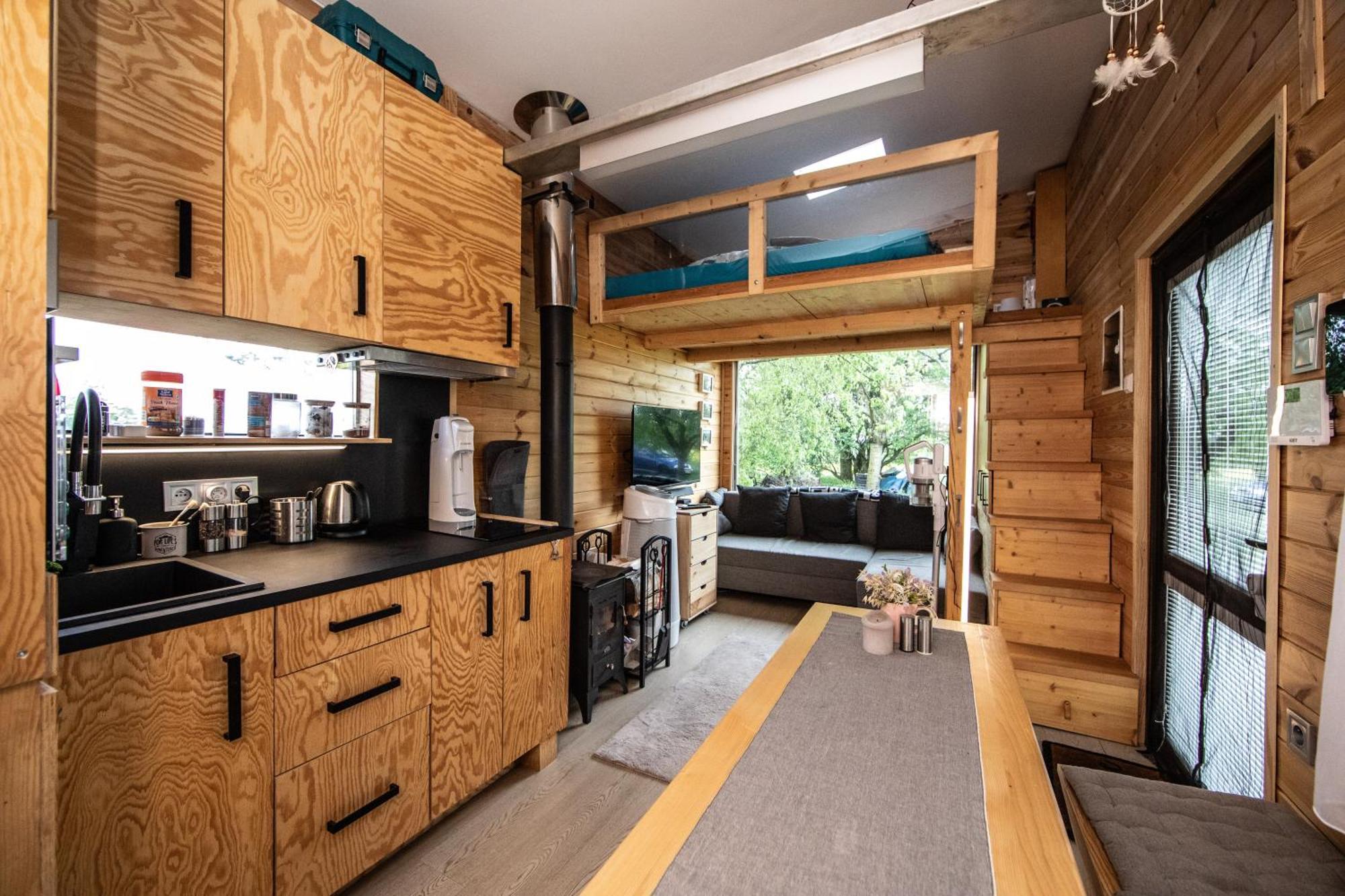 Tiny House - Chatka V Rezi U Prahy Husinec  Buitenkant foto