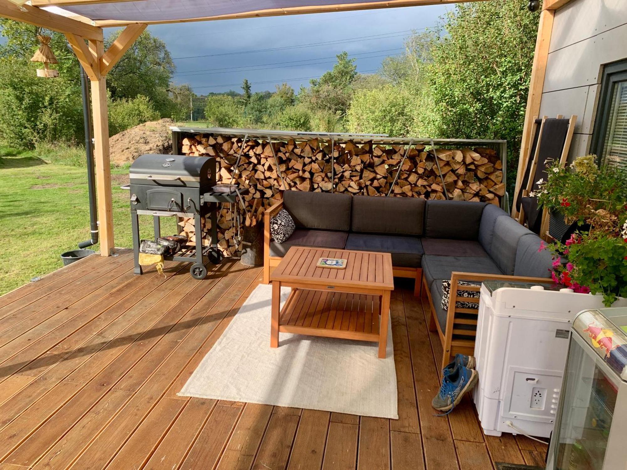 Tiny House - Chatka V Rezi U Prahy Husinec  Buitenkant foto