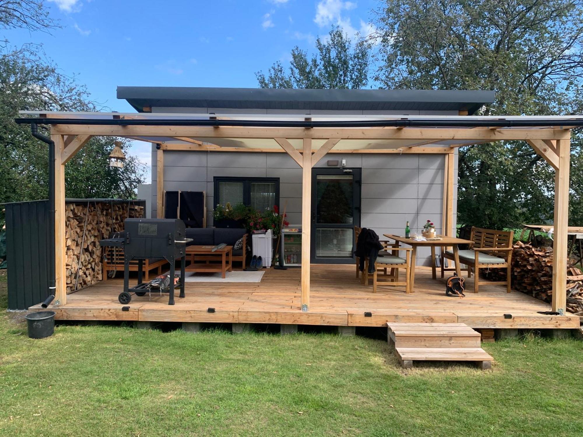 Tiny House - Chatka V Rezi U Prahy Husinec  Buitenkant foto
